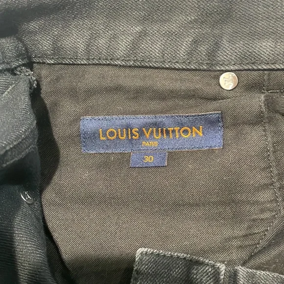 Louis Vuitton black denim - Picture 5 of 6